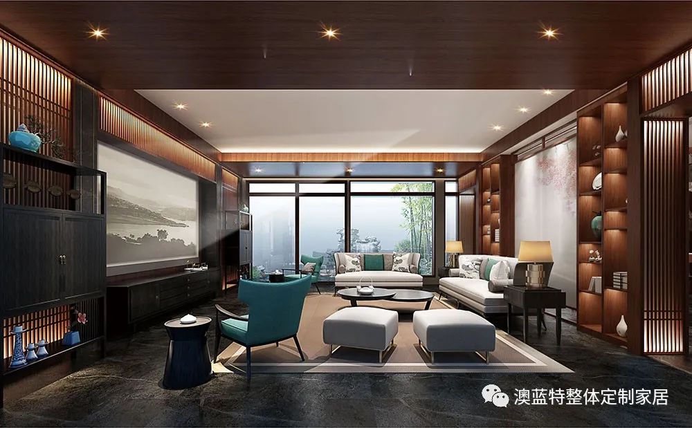 【澳藍(lán)特全房定制】新中式，代表了一種創(chuàng)新與傳承。